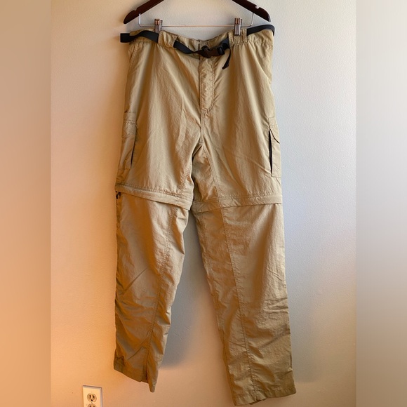 Magellan Outdoors Convertible Pants Fish Gear Water Repellent Size XL Beige - Picture 3 of 10